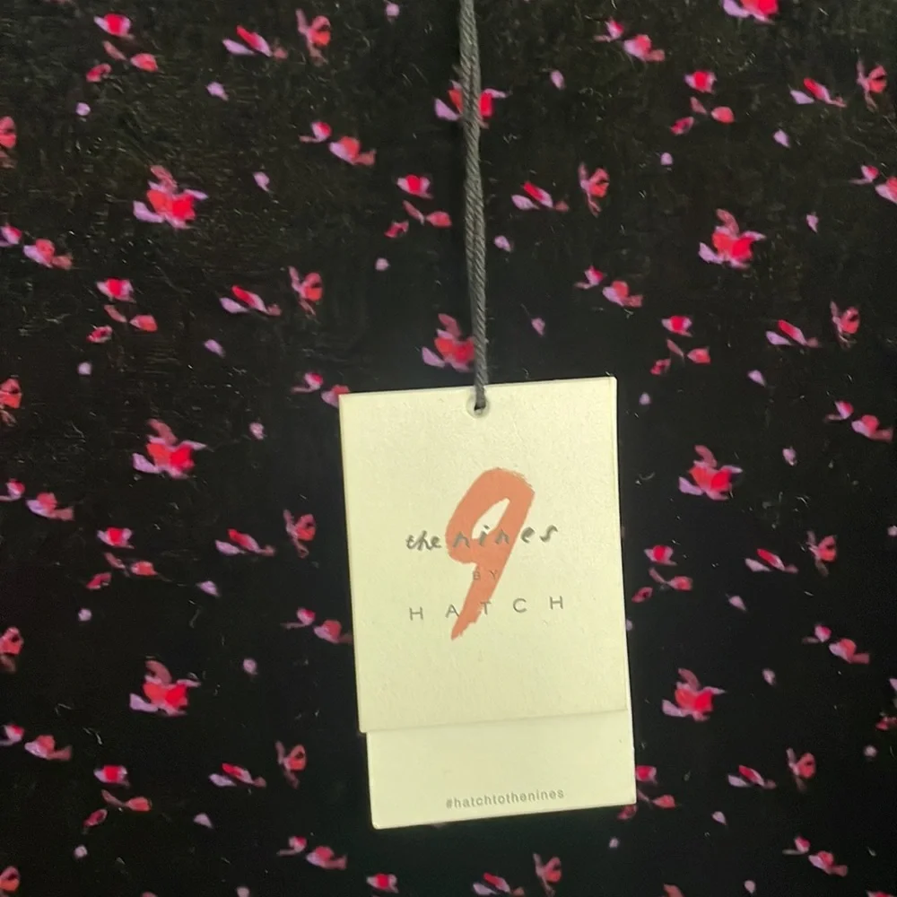 the nines by hatch floral dress velvet swing floral dress XL - Picture 7 of 7